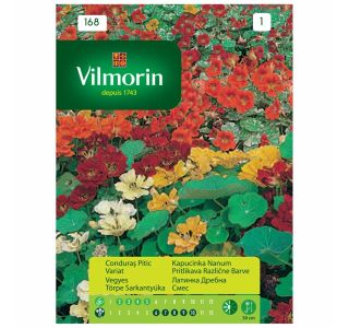SEMENA CVETOČIH RASTLIN VILMORIN KAPUCINKA PRITLIKAVA MEŠANICA
