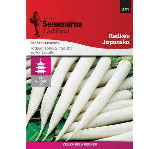 SEMENA SEMENARNA REDKEV DAIKON NR.3 F1 MINOWASE M.V. AZIJA 341