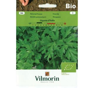SEMENA VILMORIN BIO PETERŠILJ GIGANTE D'ITAIA