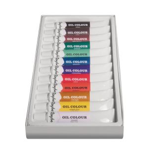 BARVA RAYHER SET OLJNIH BARV ARTIST' S 12X12 ML