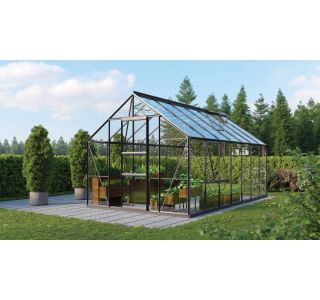 STEKLEN RASTLINJAK VITAVIA MERIDIAN 1 11500 ESG3MM ANTRACITNA 2.6X4.45M