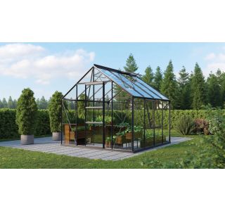 STEKLEN RASTLINJAK VITAVIA MERIDIAN 1 6700 ESG3MM ANTRACITNA 2.6X2.6M