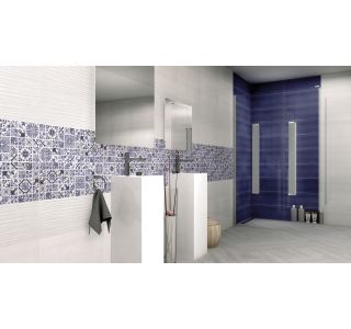 STENSKA PLOŠČICA GORENJE KERAMIKA BLOSSOM 65 BLUE 25X60