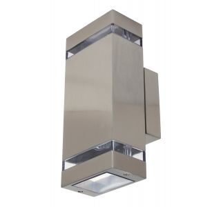 STENSKA VRTNA SVETILKA HOROZ ELECTRIC 075-010-0002 2X35W GU10 MAT KROM
