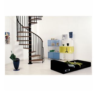 STOPNICE ARKE KLAN FI 120 CM ČRNA/TEMNA