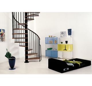 STOPNICE ARKE KLAN FI 160 CM SIVA/TEMNA