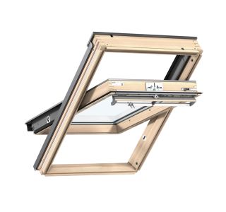 STREŠNO OKNO VELUX GGL MK06 3070 78X118 CM, LESENO