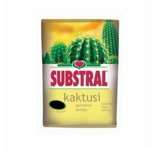 SUBSTRAT ZA OKR. RASTLINE SUBSTRAL ZEMLJA ZA KAKTEJE 3 L