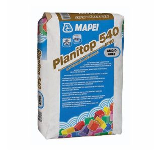 SUHA IZRAVNALNA MASA MAPEI PLANITOP 540 25KG - SIVA FINA CEMENTNA MALTA