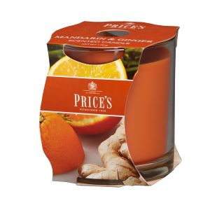 SVEČA V KOZARCU PRICES MANDARIN AND GINGER