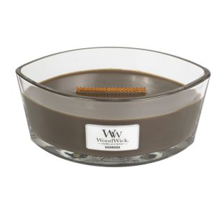 SVEČA V KOZARCU WOODWICK CLASSIC ELIPSE OUDWOOD