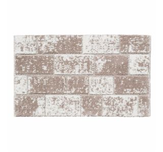 TEKSTILNA KOPAL.PREPROGA SANIPLAST BRICK BEIGE 55X85 CM
