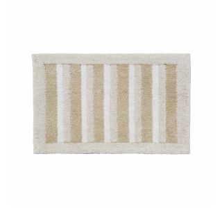 TEKSTILNA KOPAL.PREPROGA SANIPLAST STRIPE BEIGE 55X90 CM