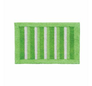 TEKSTILNA KOPAL.PREPROGA SANIPLAST STRIPE ZELENA 55X90 CM