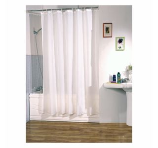 TEKSTILNA KOPAL.ZAVESA MSV POLIESTER 180X200 BELA