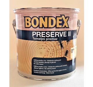 TEMELJNI PREMAZ BONDEX PRESERVE III 2.5L