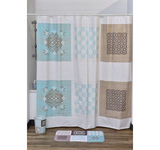 TENDANCE ZAVESA ZA KAD 180X180 CM PEVA, FAIENCE