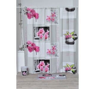TENDANCE ZAVESA ZA KAD 180X180 CM PEVA, JANICE