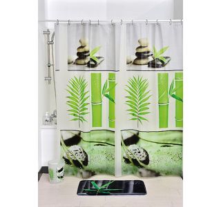 TENDANCE ZAVESA ZA KAD 180X180 CM PEVA, JUNGLE