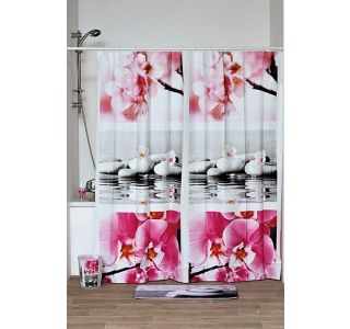 TENDANCE ZAVESA ZA KAD 180X180 CM PEVA, LOU