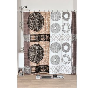 TENDANCE ZAVESA ZA KAD 180X180 CM PEVA, MASAI