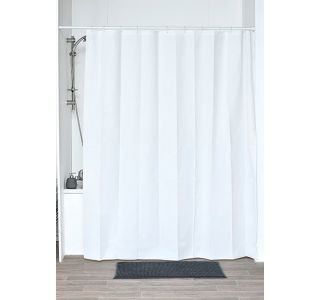 TENDANCE ZAVESA ZA KAD 180X200 CM PEVA, BELA