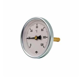 TERMOMETER JAKO BIMETALNI FI 80 -20+60 ST L=45, 12.7 MM (1/2 -)
