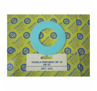 TESNILO ZA PRIROBNICO KLEČ TESNILO PRIR. NP 16 DN 40 92X49X2 DIN 2690