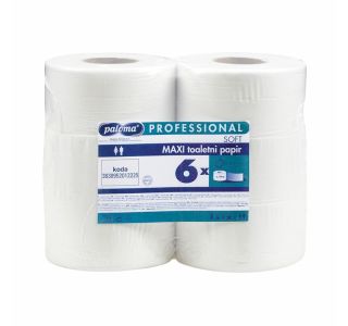 TOALETNI PAPIR PALOMA ROLICE TISSUE MAXI BELE 2PL. CA.180M FI.19CM 6/1