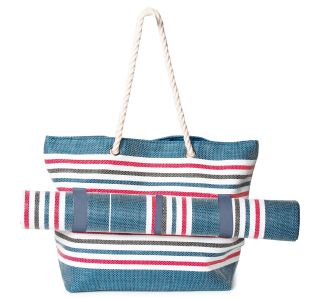 TORBA, NAHRBTNIK SORBETTO ROČNA CAPRI 61X53X20 CM Z ZADRGO + PODLOGA