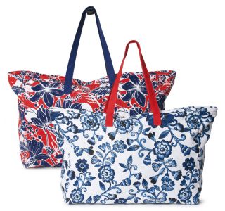 TORBA, NAHRBTNIK SORBETTO ROČNA MILAZZO 65X57X17 CM Z ZADRGO, POTISKANA