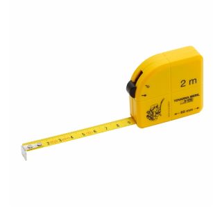 TRAČNI METER NA VZMET TOVARNA MERIL KOVINE 2M X 13 MM