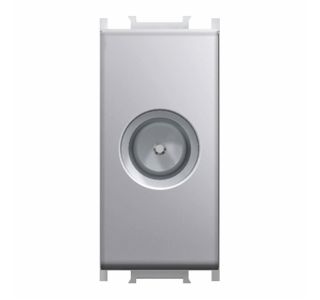 TV / AUDIO VTIČNICA MODUL OSNOVNA TV SREBRNA, 0 DB, 1M, BOK