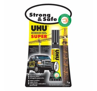 UNIVERZALNO LEPILO UHU SUPER STRONG & SAFE 7 G