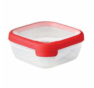 VEČNAMENSKA DOZA CURVER 0.75 L 15X15X6.5 CM RDEČA