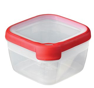 VEČNAMENSKA DOZA CURVER 1.2 L 15X15X9.3 CM RDEČA