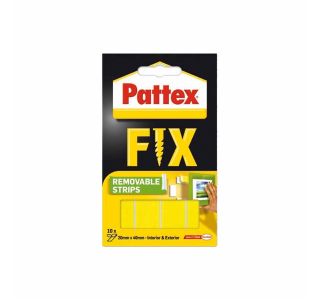 VEČNAMENSKI LEPILNI TRAK PATTEX SUPER FIX MONTAŽNE BLAZINICE 10 KOS