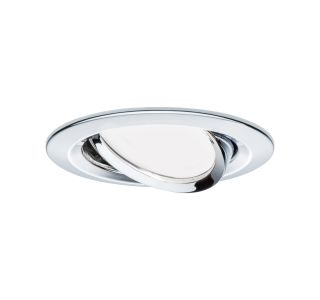 VGRADNI LED REFLEKTOR RL NOVA COIN 1X6.5W GIB. OKROGLA, KROM/ALU