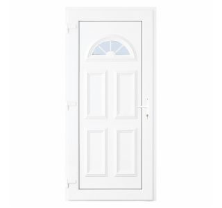 VHODNA PVC VRATA CANDO IBIZA BELA 98X208 CM D S KLJUKO