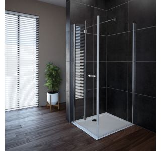 VRATA KABINE ZA PRHANJE AQUAESTIL OASIS D+P 90 LEVA SILVER PROF. RELIEF STEK.