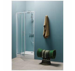 VRATA KABINE ZA PRHANJE KOLPA SAN TVO/S 90/K Q LINE H190 SILVER PR. PROZORNO ST.
