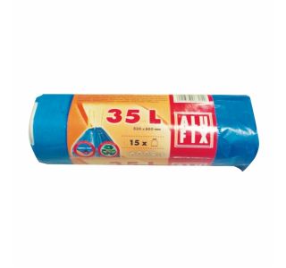 VREČKE ZA SMETI ALUFIX 35 L S TRAKOM 15/1 50X60 CM
