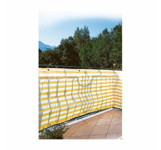 VRTNARSKI PRIPOMOČEK WINDHAGER ZAŠČITA PROTI VETRU SYLT 0.9 X 5 M SIVO/BELA
