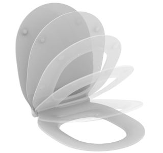 WC DESKA IZ UMETNE MASE IDEAL STANDARD CONNECT AIR DUROPLAST SOFT CLOSE