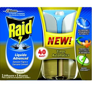 ZAŠČITA PRED INSEKTI RAID ELECTRICAL ADVANCED KPL 40N 33ML