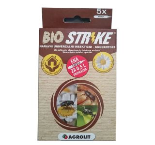 ZAŠČITA PRED INSEKTI STRIKE UNIV. INSEKTICID KONC. AMPULE 5X10 ML