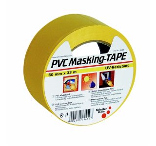 ZAŠČITNI LEPILNI TRAK PVC UV OBSTOJEN RUMENI 0.18MM 50MMX33M