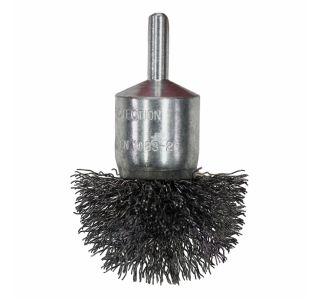ŽIČNA ČELNA ŠČETKA Z OSJO MQ 50MM ČOPIČASTA INOX OS 6MM 0.30MM