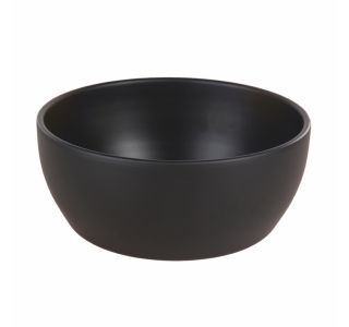 ZUNANJA SKLEDA HORTER 910 18 CM ČRNA ANTRACIT KERAMIKA