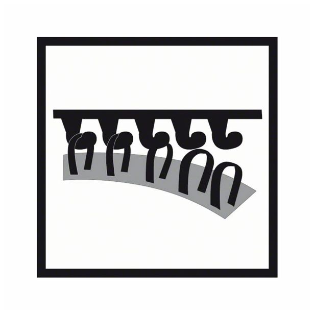 10-DELNI SET SAMOPRITRDILNIH BRUSNIH LISTOV BOSCH 93X185 MM K40 8 LUKENJ RUMENA BARVA ZA LES